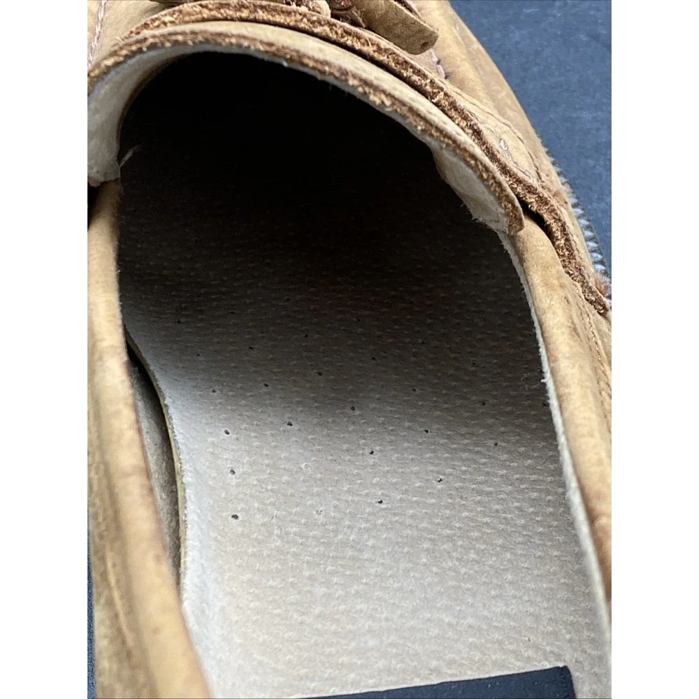 Aerosoles Men's Brown Leather Tassel Loafer Driving Moccasin Sz 10 Slip On Shoes